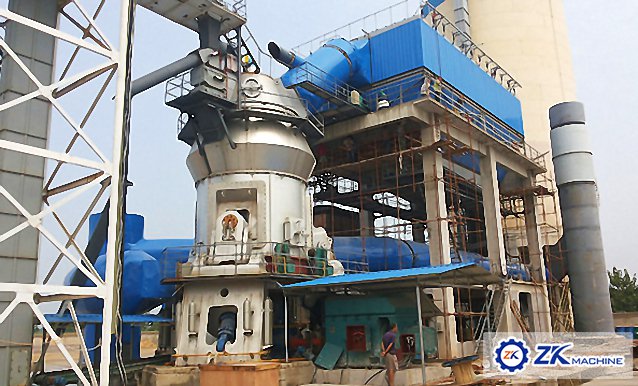 Slag grinding production line in Guangxi