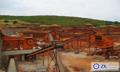 50-70tph Gold Ore Crushing Plant in Pakistan