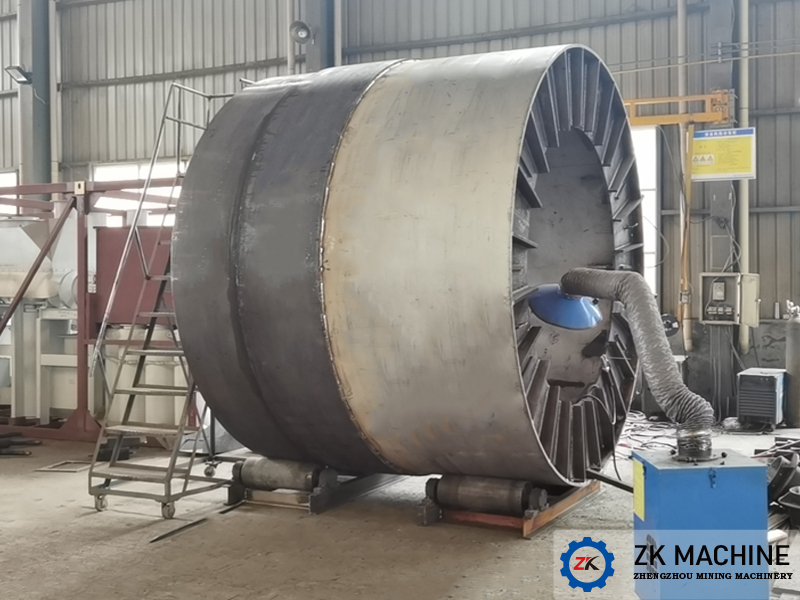 Rotary Kiln Accessories Project of Moyuan Dingtai Magnesium