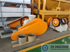 Jaw Crusher and Double Roller Crusher for Bulgaria