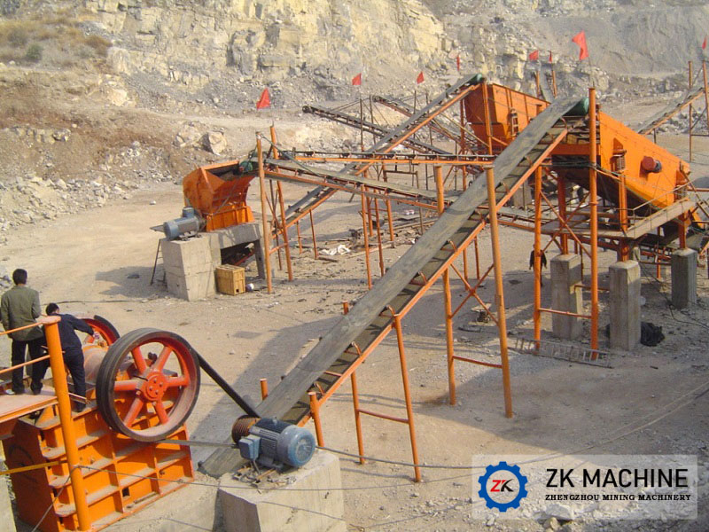 200~250TPH Crushing, Screening & Washing System