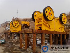 Effect of Vibrating Feeder on Jaw Crusher Capacity