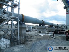 Process Flow of Magnesite Calcination by Rotary kiln