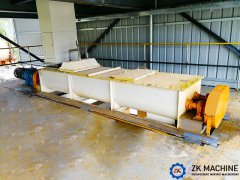 Introduction of sludge ceramsite mixing and granulation proc